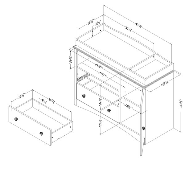 Peek a boo changing table hotsell